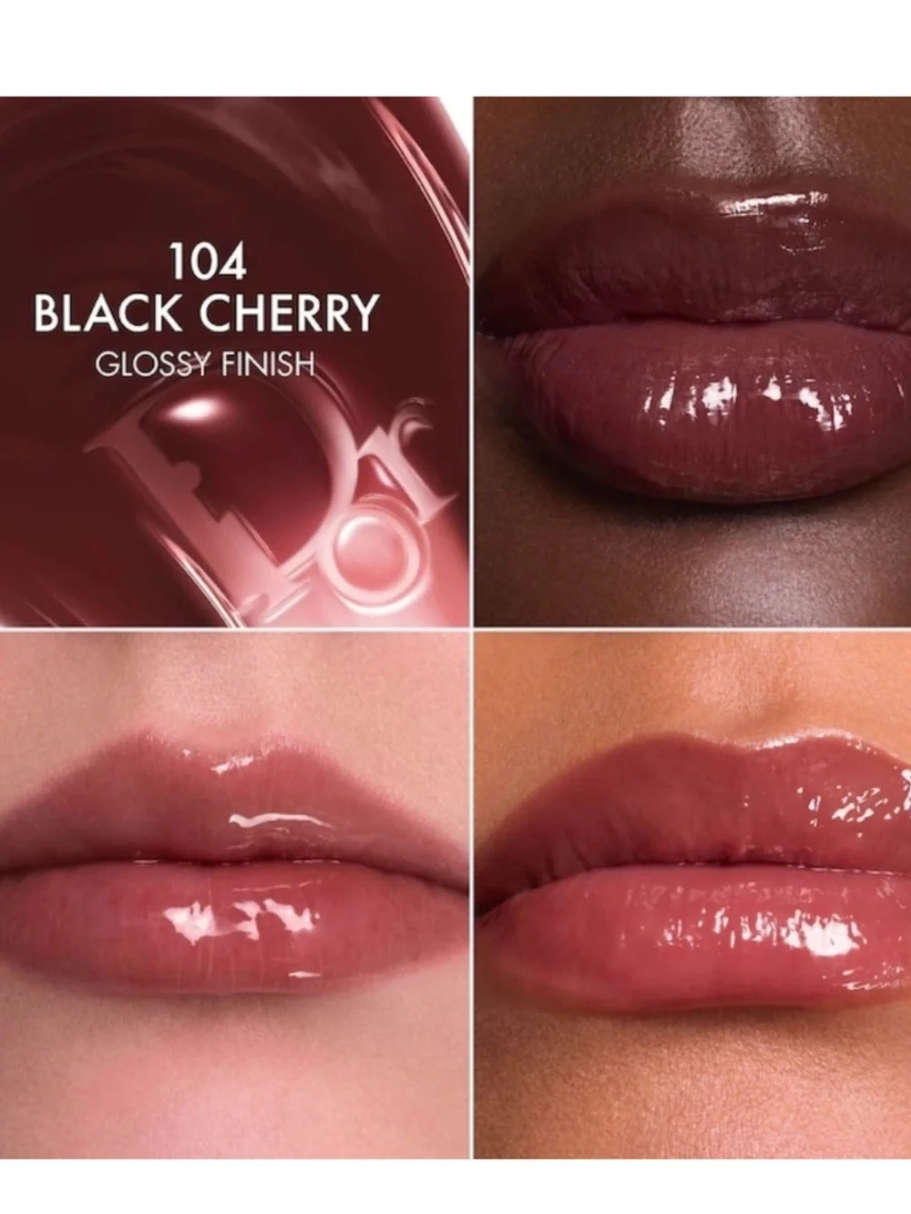 ⚡️❤️Dior Addict Black Cherry Lip Glow Butter